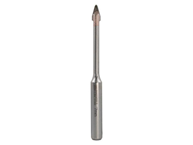 Faithfull Carbide Hard Tile & Glass Drill Bit 7Mm