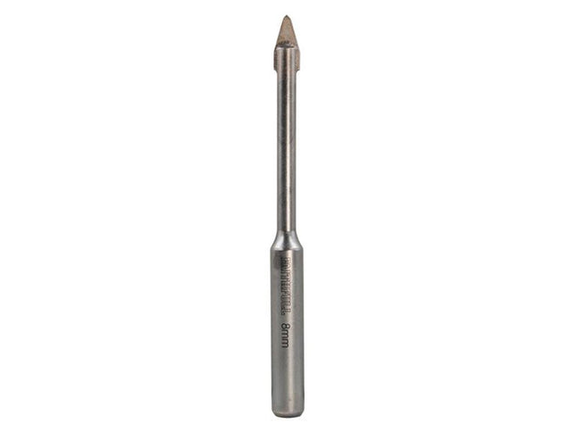 Faithfull Carbide Hard Tile & Glass Drill Bit 8Mm
