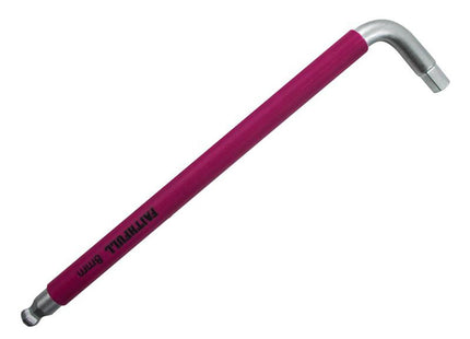 Faithfull Coloured Hexagon Key 8mm - S2 Steel - FAIHK8C