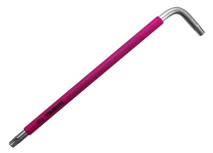 Faithfull Coloured Star Key T25 - S2 Steel, Colour-Coded