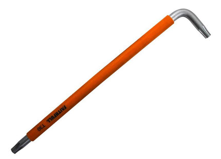 Faithfull Coloured Star Key T30 - S2 Steel, Colour-Coded