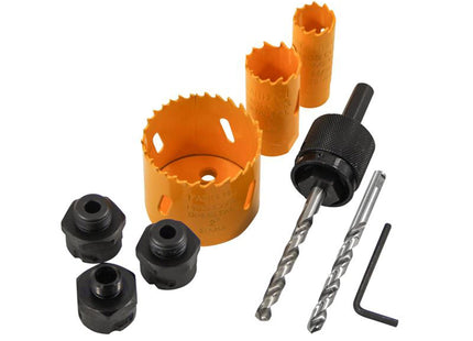 Faithfull Quick Change Arbor Holesaw Kit