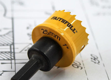 Faithfull Mini Holesaw 25Mm