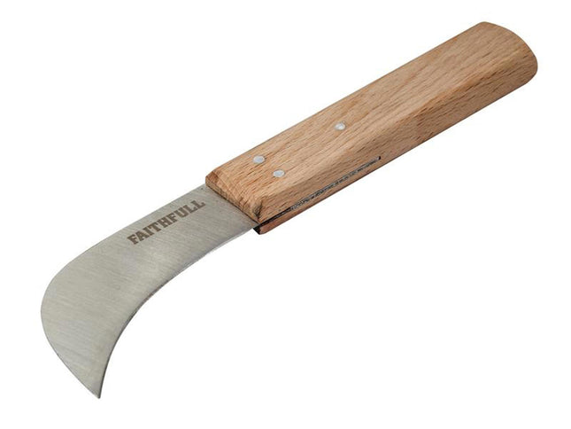 Faithfull Fsc Beech Lino Knife 75Mm (3In)