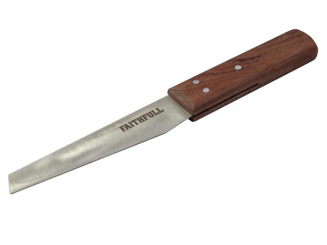 Faithfull Fsc Hard Wood Shoe Knife 110Mm (4.1/3In)