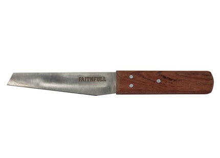 Faithfull Fsc Hard Wood Shoe Knife 110Mm (4.1/3In)