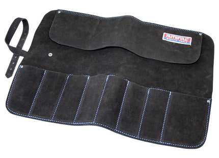 Faithfull 8 Pocket Leather Chisel Roll