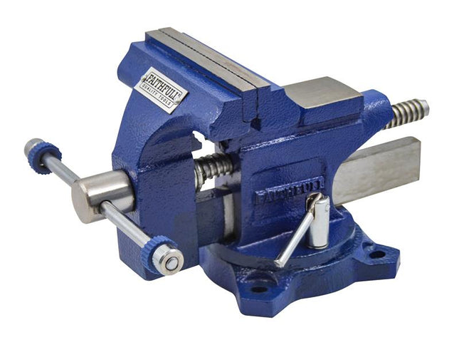 Faithfull Light-Duty Mechanics Vice 100mm (4in) 