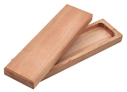 Faithfull Fsc Beech Oilstone Box 240 X 70Mm