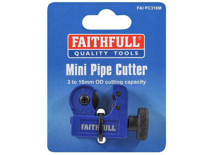Faithfull Pipe Cutter 3 - 16Mm
