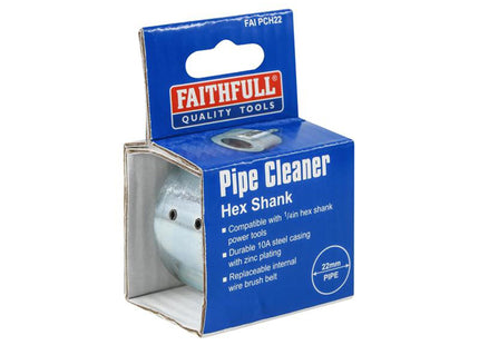Faithfull External Pipe Cleaner 22Mm