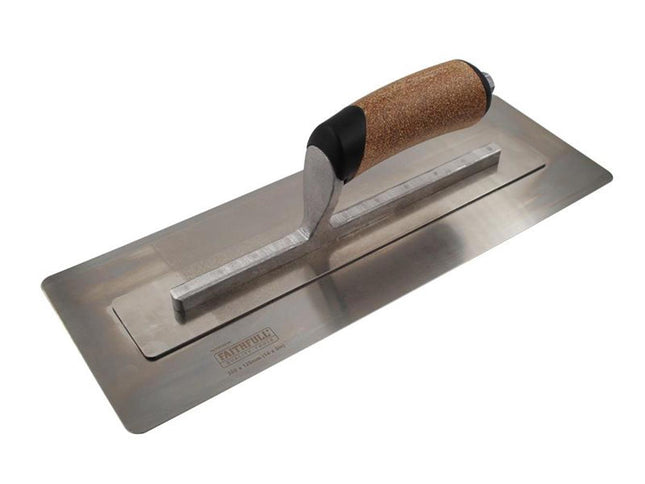 Faithfull Flex Finishing Trowel With Cork Handle 350mm (14In)