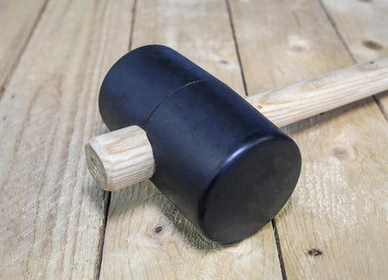 Faithfull Fsc Black Rubber Mallet 28Oz
