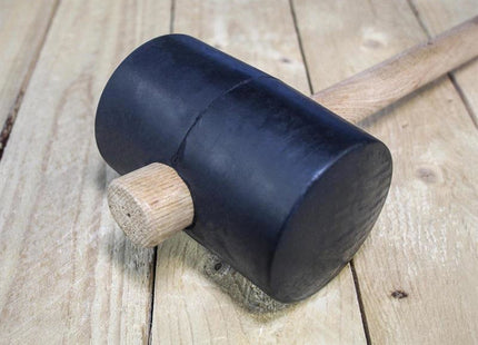 Faithfull Fsc Black Rubber Mallet 40Oz
