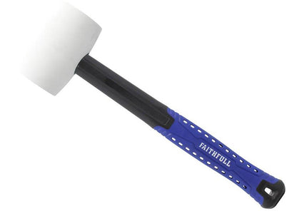 Faithfull White Fibreglass Mallet 16Oz