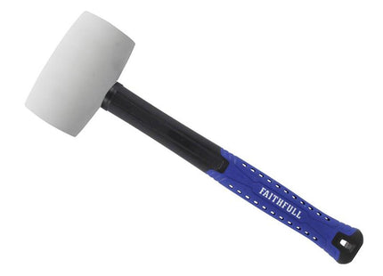 Faithfull White Fibreglass Mallet 24Oz