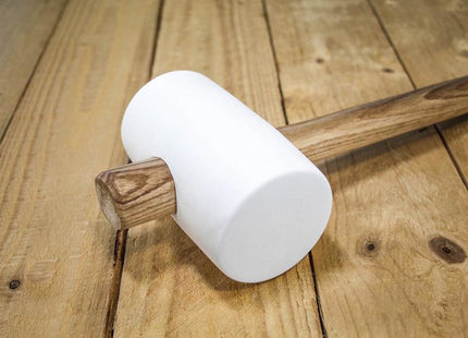 Faithfull Fsc White Rubber Mallet 24Oz