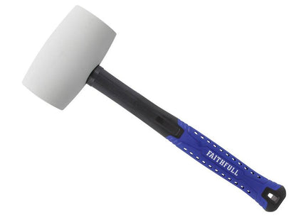 Faithfull White Fibreglass Mallet 32Oz