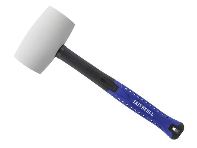 Faithfull White Fibreglass Mallet 32Oz