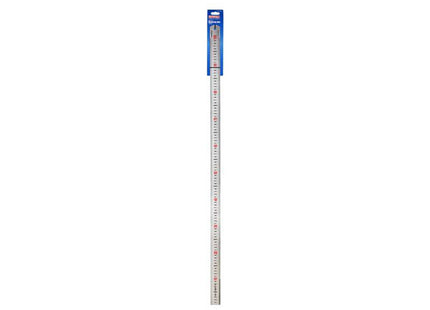 Faithfull Matt Silver Measuring Rule 1000Mm