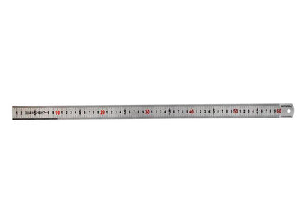 Faithfull Matt Silver Measuring Rule 600Mm