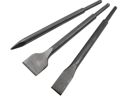 Faithfull SDS Plus Chisel Set, 3 Piece