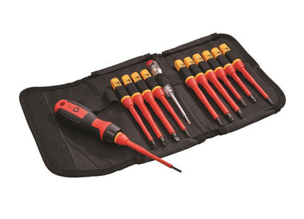 Faithfull Quick Change Vde Screwdriver Set, 13 Piece