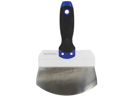 Faithfull Soft-Grip Curved Blade Bucket Trowel 165Mm (6.5In)