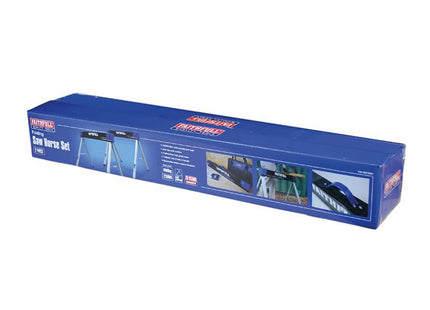Faithfull Folding Saw Horse - Pair