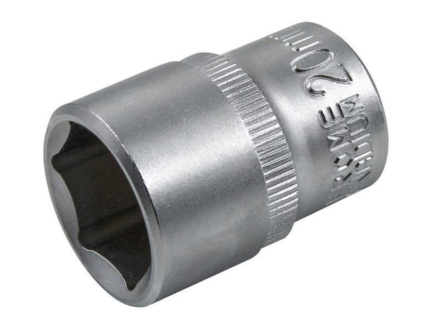 Faithfull Hex Socket 1/2In Drive 20Mm