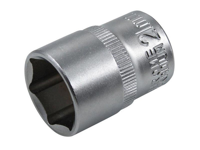 Faithfull Hex Socket 1/2In Drive 21Mm