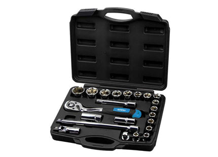 Faithfull 1/2In Socket Set, 22 Piece