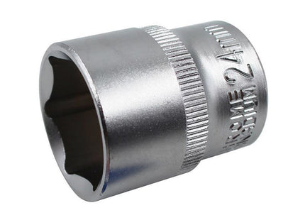 Faithfull Hex Socket 1/2In Drive 24Mm