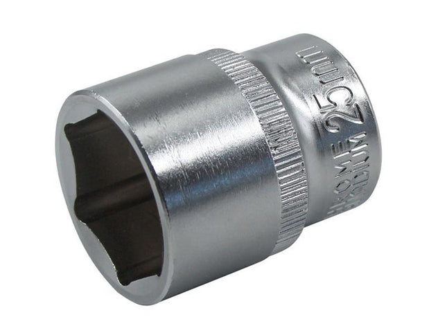 Faithfull Hex Socket 1/2In Drive 25Mm