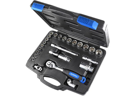 Faithfull 3/8In Drive Socket Set, 26 Piece