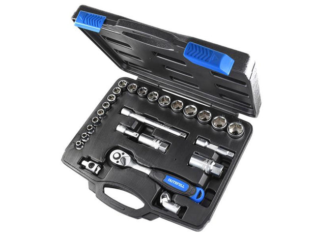 Faithfull 3/8In Drive Socket Set, 26 Piece