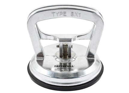 Faithfull Single Pad Aluminium Pro Suction Lifter