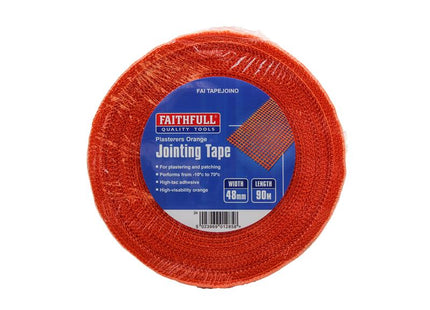 Faithfull Plasterers Orange Jointing Tape 48mm x 90m