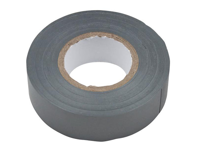 Faithfull PVC Electrical Tape Grey 19mm x 20m                                             