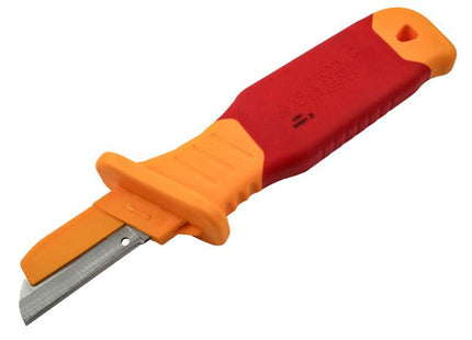 Faithfull Vde Cable Knife 200Mm - Precision Cutting Tool for Electrical Work