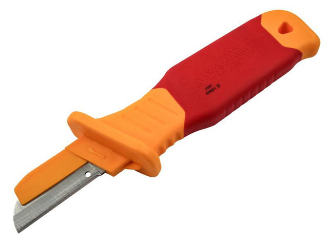 Faithfull Vde Cable Knife 200Mm - Precision Cutting Tool for Electrical Work