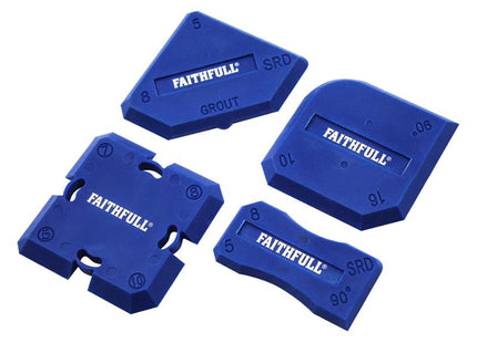 Faithfull Profiling Tool Kit, 12 Piece