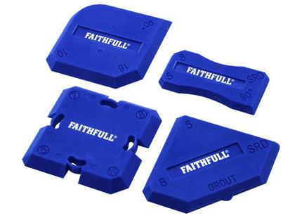 Faithfull Profiling Tool Kit, 12 Piece