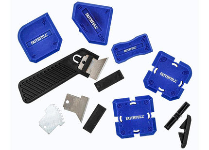 Faithfull Profiling Tool Kit, 12 Piece