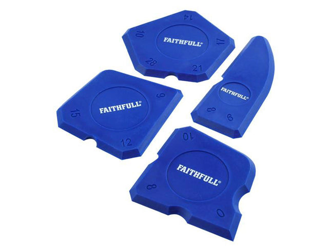 Faithfull Profiling Tool Kit, 4 Piece