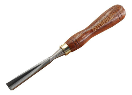 Faithfull Fsc V-Straight Parting Carving Chisel 12.7Mm (1/2In)