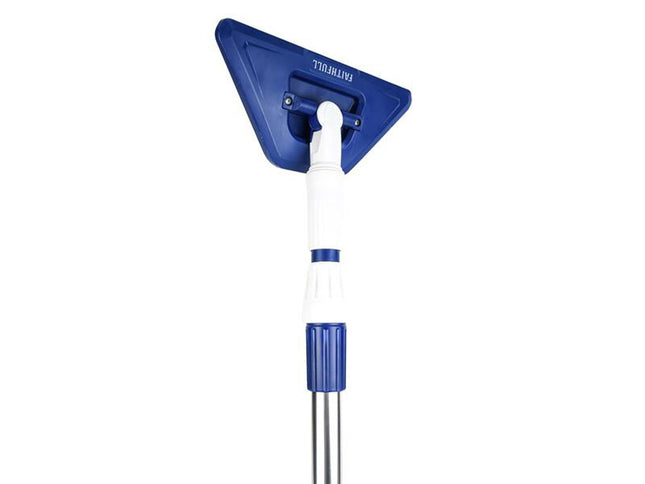 Faithfull Heavy-Duty Water Flow Brush & Telescopic Pole Set