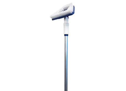 Faithfull Heavy-Duty Water Flow Brush & Telescopic Pole Set