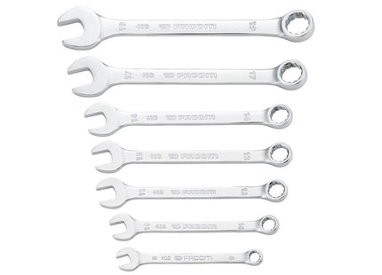 Facom 40B.Jp7pb 40B Series Slim Metric Combination Spanner Set, 7 Piece