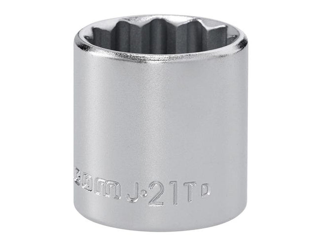 Facom J.21T 12 Point Standard Socket 3/8In Drive 21Mm